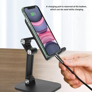 Cell Phone Stand, Portable Mini Anti Slip Foldable Adjustable Angle Height